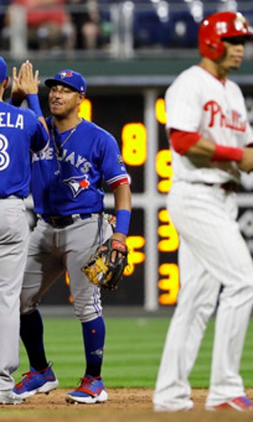 Blue Jays hold on to defeat Phillies 6-5